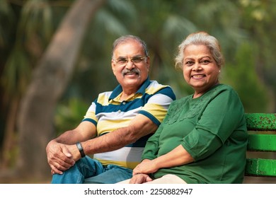 happy Old couple spending time together at park. - Powered by Shutterstock