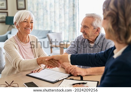 Similar – Foto Bild Hand einer Seniorin auf dem Krankenbett