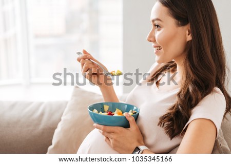 Image, Stock Photo mom Nutrition Lifestyle