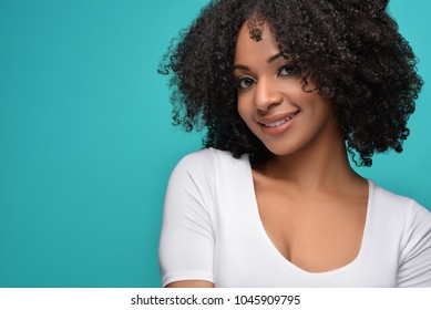 Curly Natural Hair Images Stock Photos Vectors Shutterstock