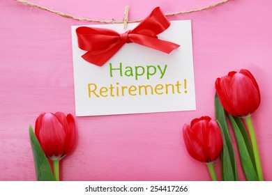 Happy Retirement Flowers Images, Stock Photos & Vectors | Shutterstock