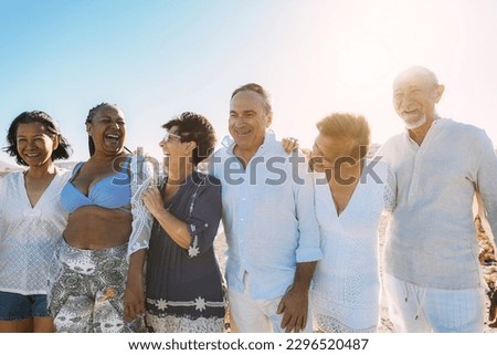 Similar – Image, Stock Photo A walk in the shade…