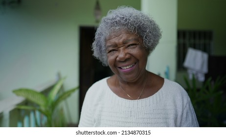 Happy senior woman in 70s smiling and laughing - Shutterstock ID 2134870315