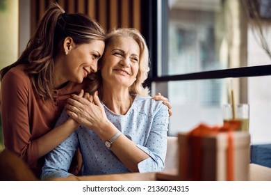 Happy senior woman enjoying in daughter's affection on Mother's day. - Powered by Shutterstock