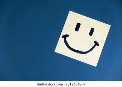 A happy smiley face emotion