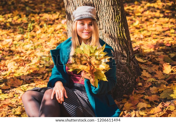 Happy Smiling Beautiful Plus Size Model Stock Photo 1206611494 