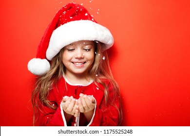 Merry Christmas Girl Images, Stock Photos &amp; Vectors | Shutterstock