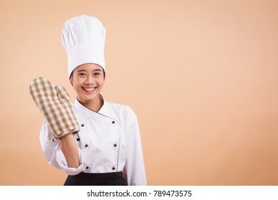 Happy Smiling Woman Baker Portrait