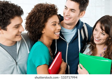 Happy Students Friends Enjoying School Stock Photo 133717994 | Shutterstock