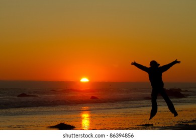 happy sunset