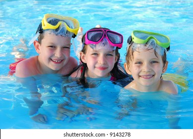 happy swimmers