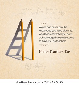 Happy teachers day, Education day
Happy teachers day concept - Shutterstock ID 2348176099