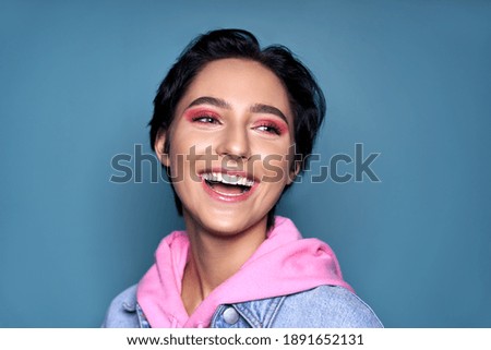 Image, Stock Photo Make blue Style