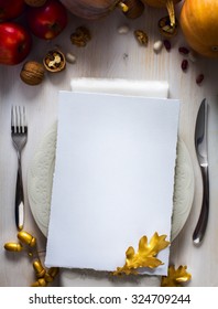 Happy Thanksgiving Day Dinner Invitation