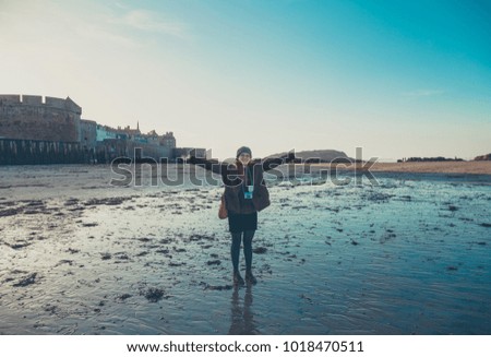 Similar – Image, Stock Photo Saint-Malo in Brittany