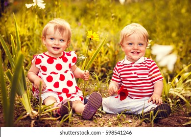 Twins Boy Girl Images Stock Photos Vectors Shutterstock