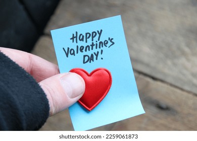 Happy valentine's day, Valentine's day lettering. - Shutterstock ID 2259061873