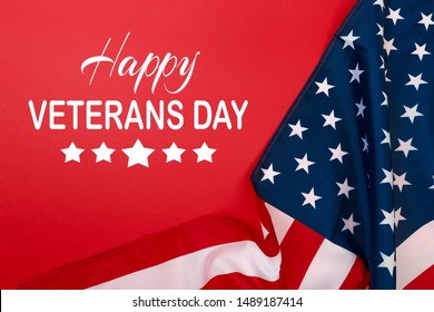 Some American Flags Text Thank You Stock Photo (Edit Now) 747673174