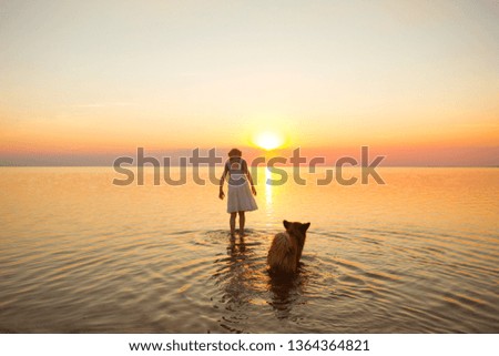 Similar – Sonnenuntergang mit Blick auf Hongkong Island