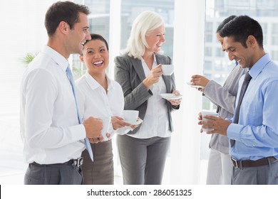 Happy Work Team During Break Time In Office