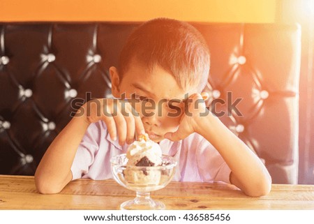 Similar – Image, Stock Photo i scream Food Ice cream