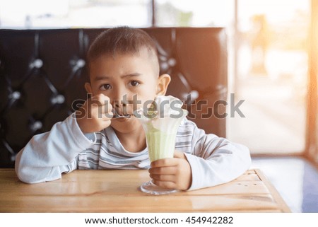 Similar – Image, Stock Photo i scream Food Ice cream