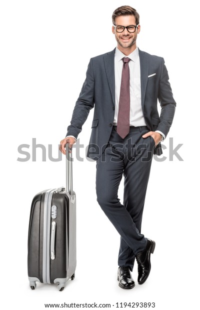 businessman luggage