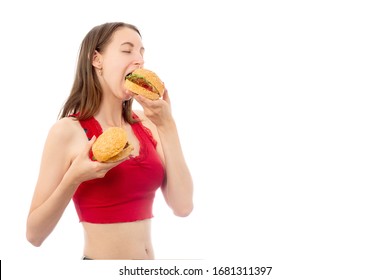 Fast Food Girl Images Stock Photos Vectors Shutterstock