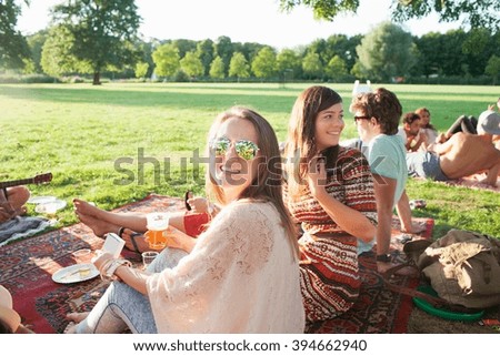 Similar – Image, Stock Photo 30s Entertainment Party