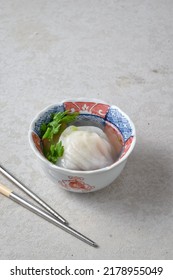 Har Gow Or Haukau Or Hakao Is A Cantonese Dumpling Made From Wheat Starch, Tapioca Starch, Shrimp, Cooked Pork Fat, Bamboo Shoots, Scallions, Cornstarch, Sesame Oil, Soy Sauce, Sugar, And Other Season