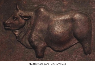 Harappan Sumerian Bull Statue Image