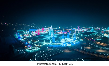 Harbin Ice Festival 2020 China