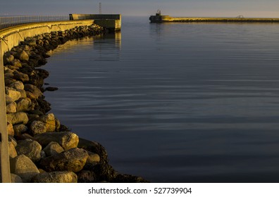 The harbor