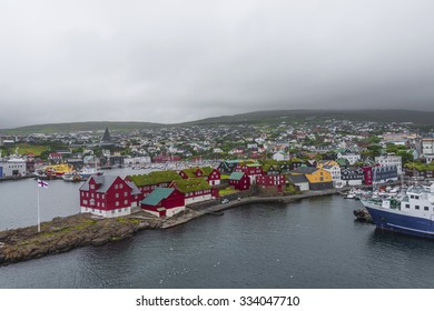 Harbor Capital Torshavn Faroe Islands Summer Stock Photo 334047710 ...