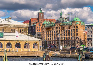 Harbor Of Gothenburg, Sweden