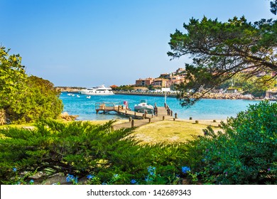 Harbor In Porto Cervo, Sardinia, Italy