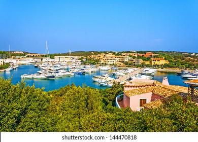 Harbor In Porto Cervo, Sardinia, Italy