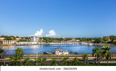 Harbor Of Santo Domingo In Dominican Republic