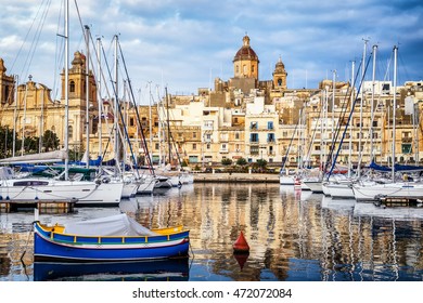 Harbor Of Valletta - Malta