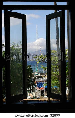 Harbor Window View