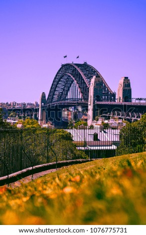 Similar – Lovely Harbour Bridge