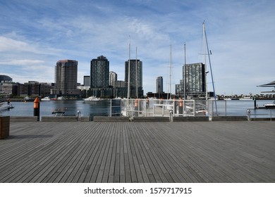 Harbour Esplanade, Central Pier, Victoria Harbour, Melbourne, Australia