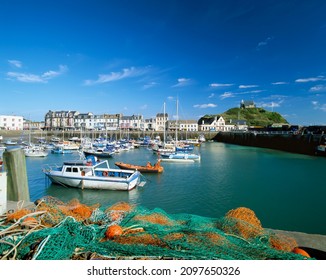 The Harbour In The Fishing Village Of Ilfracombe Devon, England 