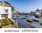  The harbour at Polperro, a charming and picturesque fishing village in south east Cornwall. It is a truly delightful place to visit.