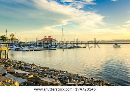 Harbour at Sunset