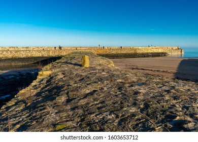 The Harbour Wall At St Andrews.