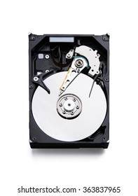 Hard disk drive surface data storage recovery concept