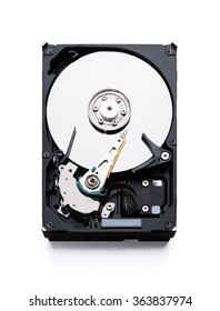 Hard disk drive surface data storage recovery concept