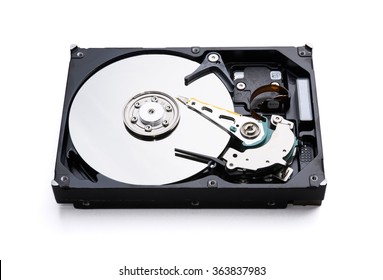 Hard disk drive surface data storage recovery concept