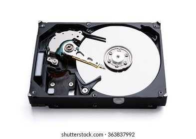Hard disk drive surface data storage recovery concept